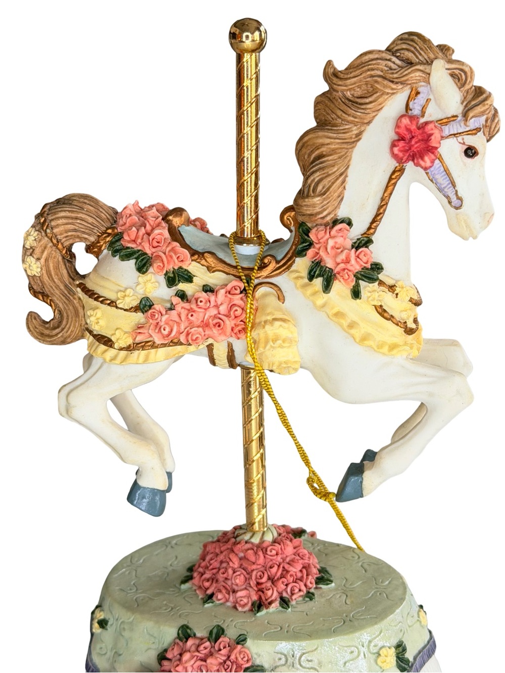 Musical Vintage Carousel From The Heritage House Melodies County Fair Collection